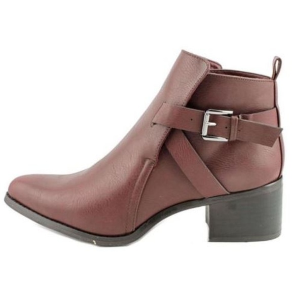 *SALE* Mia Nahira Ankle Booties Coffee - Picture 2 of 3